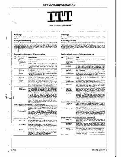 ITT 3106 OSCAR service manual